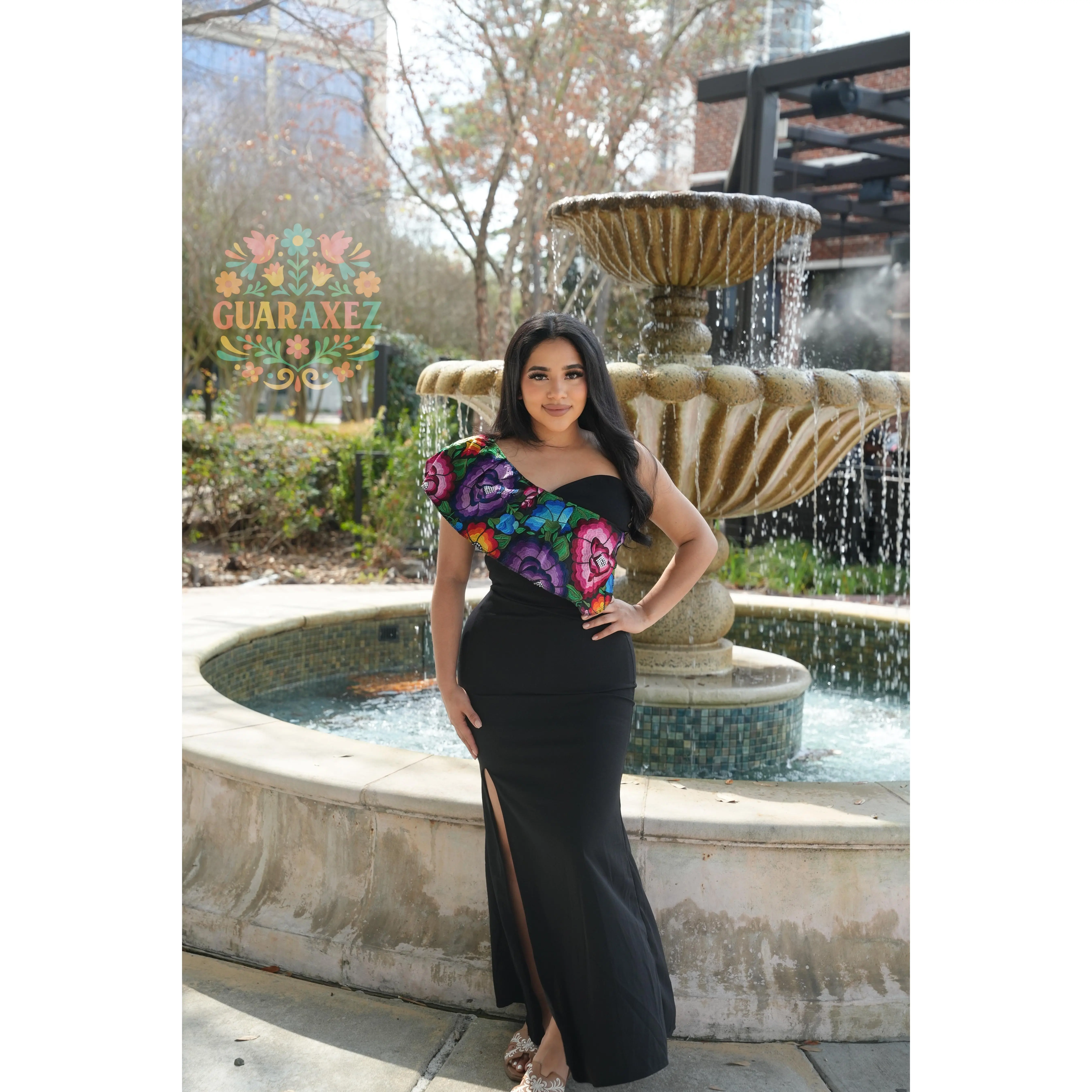 Seline Embroidery Dress