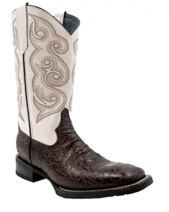 Ferrini Men's Kai Performance Western Boot Broad Square Toe - 4259309-Choc