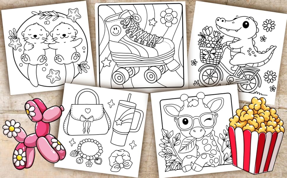 Bold and Easy Coloring Book for Adults: Cute Relaxation Comfy and Groovy Designs for Women