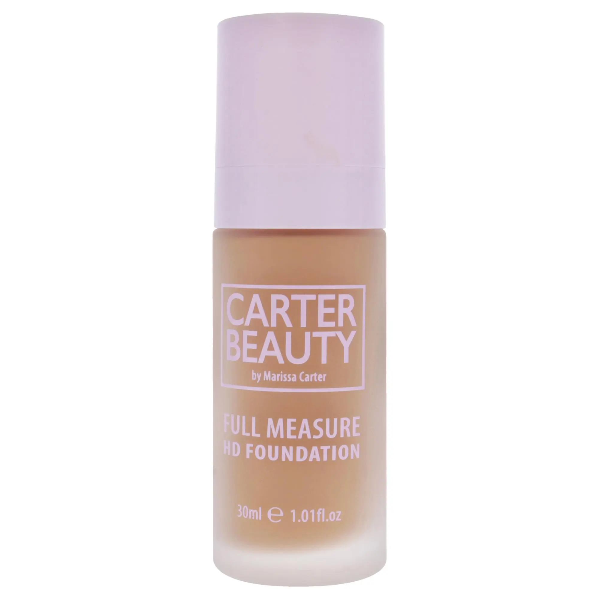 Women's Carter Beauty Full Measure HD Flawless Foundation Bottle - HD Finish, Natural Look, Banoffee Shade, 30ml (1.01 oz), Convenient Size Daily Makeup