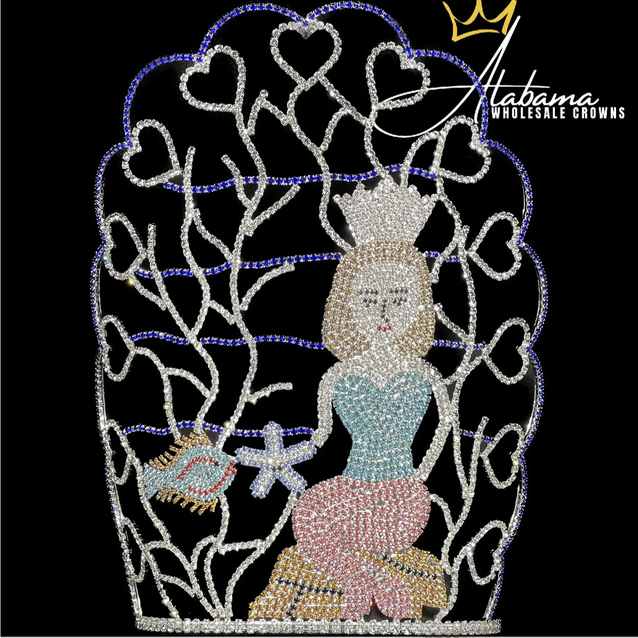 The Mermaid Series 12" Crown