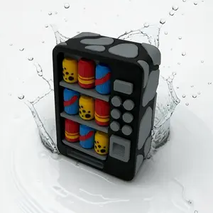 Vending Machine Fidget Clicker Keychain