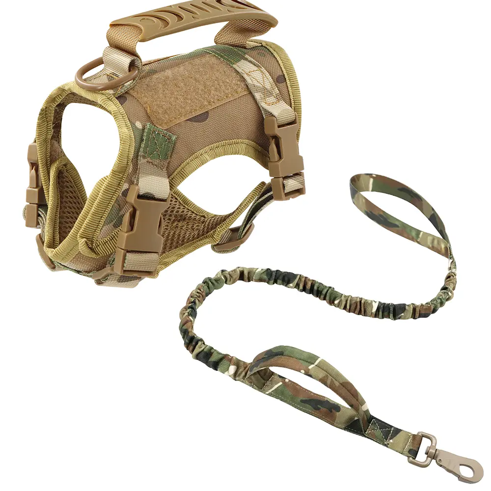 Camoflage Harness and Leash