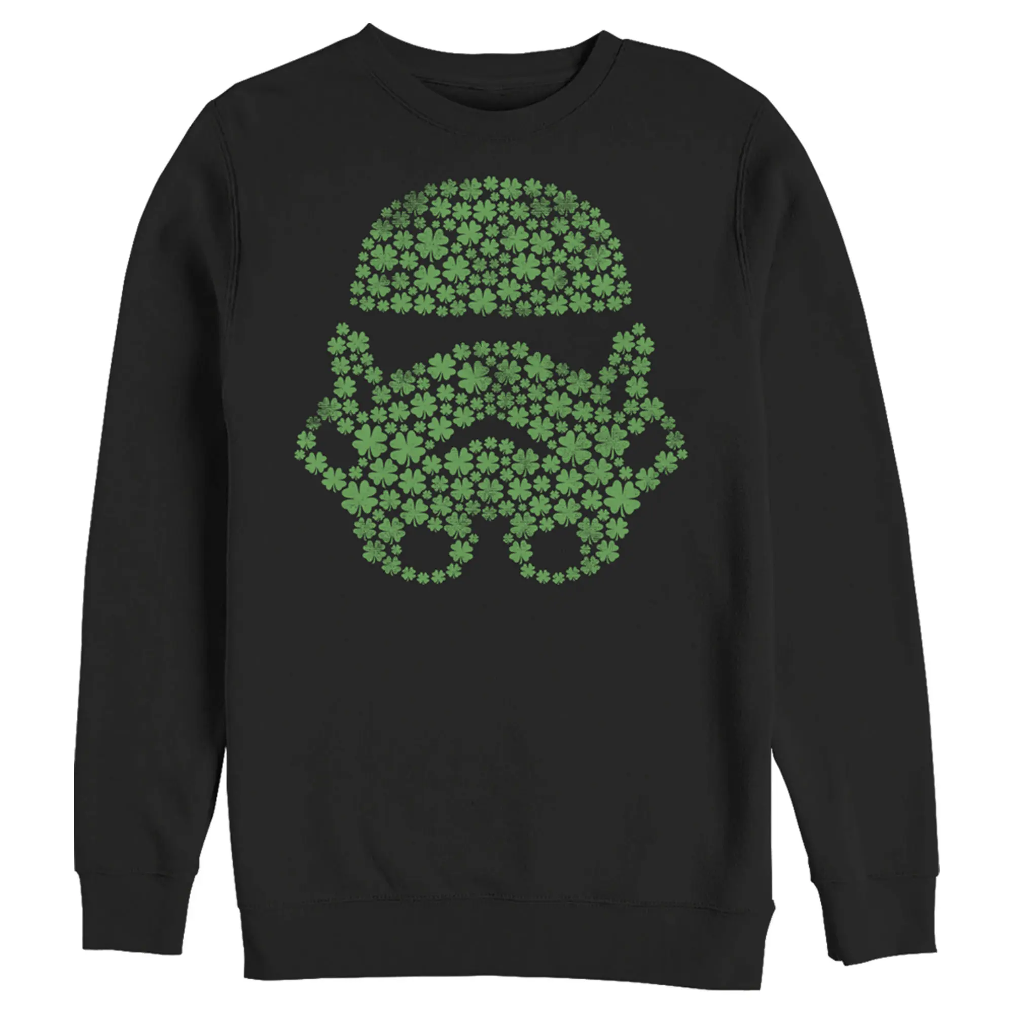 Men's Star Wars St. Patrick's Day Shamrock Stormtrooper Sweatshirt