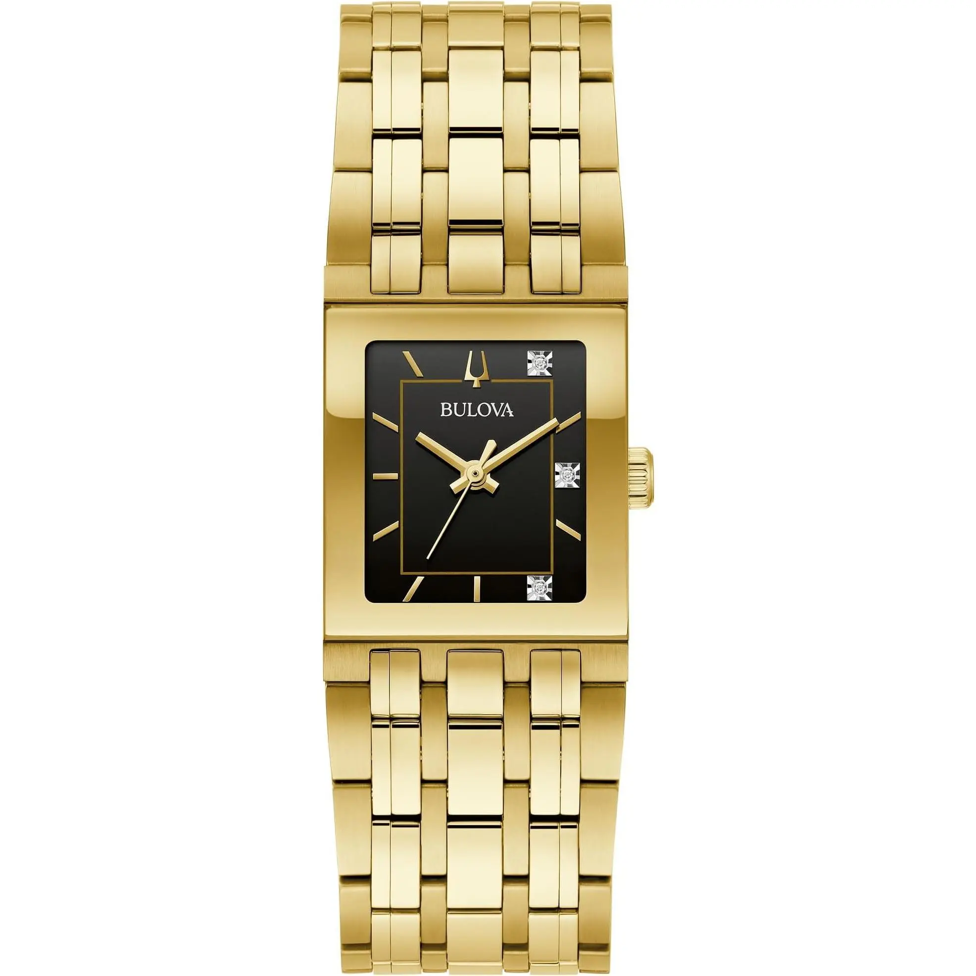 Bulova Marc Anthony Quadra Gold-Tone Ladies Watch 97P167
