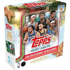 2025-26 Topps Basketball Holiday Mega Box - Rip and Ship Only