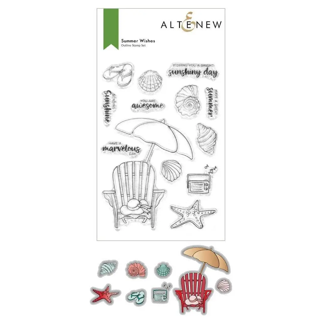 Summer Wishes Stamp & Die Bundle