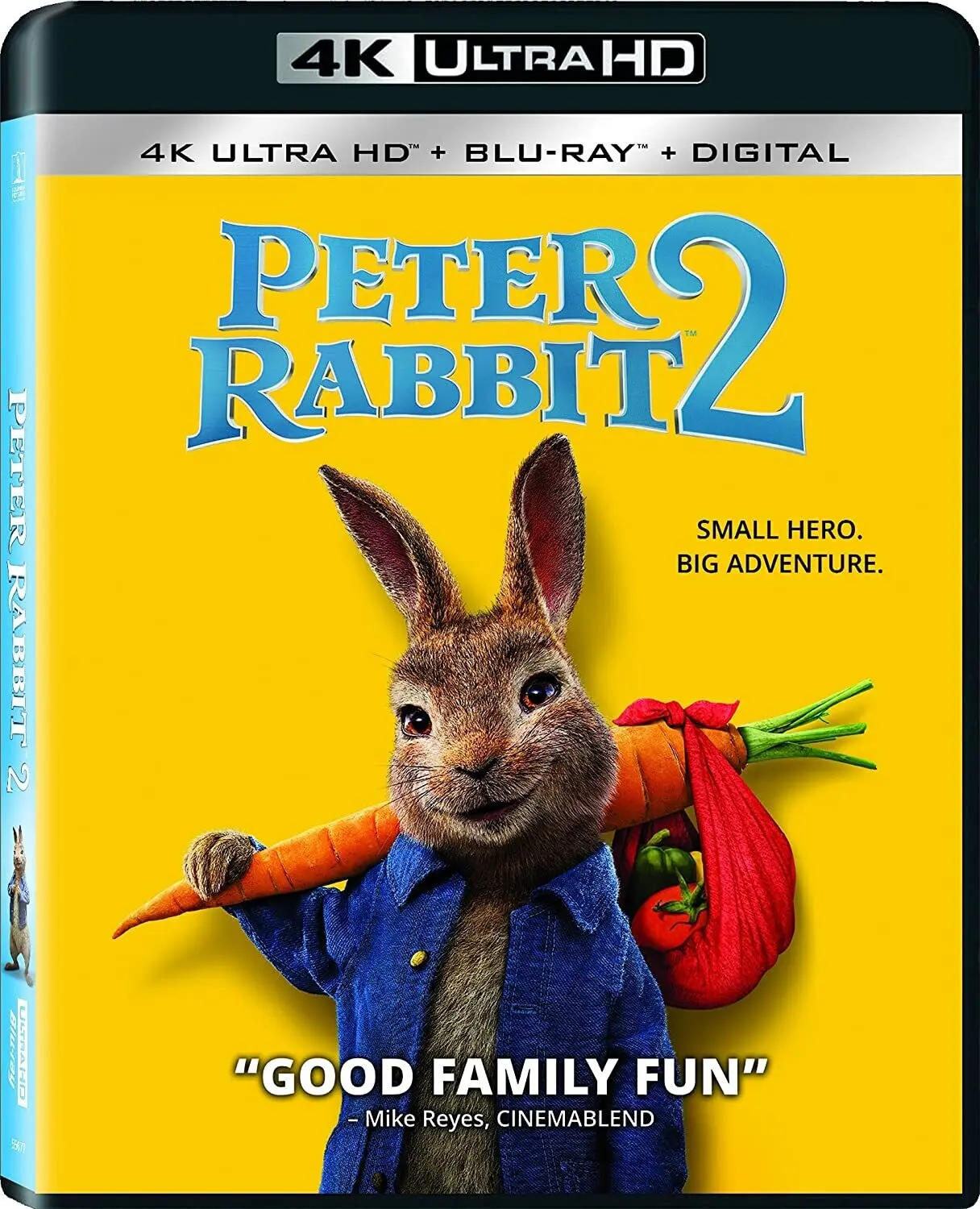 Peter Rabbit 2: The Runaway [4K ULTRA HD BLU-RAY MOVIE] With Blu-Ray ...