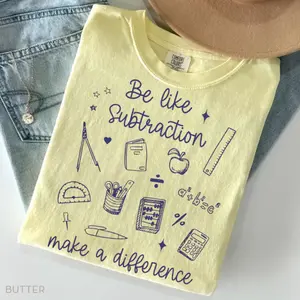 Math Teacher Shirt, New Math Teacher Gift, Funny Math Teacher Comfort Colors T-Shirt, Mathematics Teacher Appreciation, Future Math Teacher