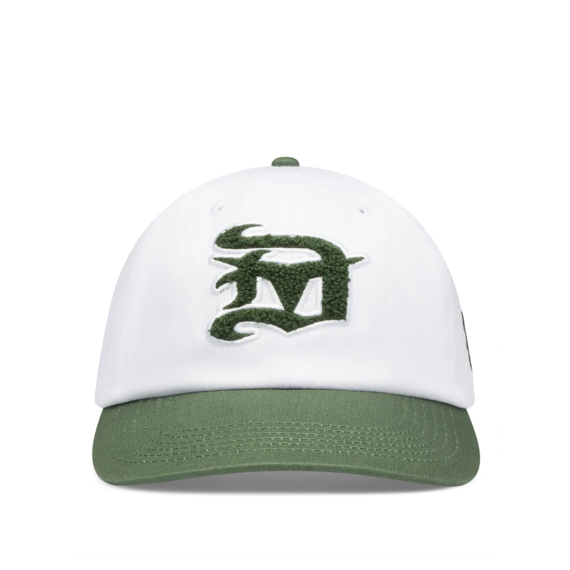 Chenille Detroit Snapback Cap (University Green)
