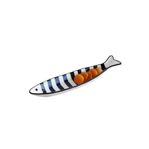 Small Striped Fish Plate