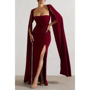 Elegant Cape Dress