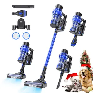 25Kpa Cordless Handheld Lightweight Stick Carpet Floor Deep Clean Vacuum Cleaner Electric Brooms & Mops Anti-Collision Cannister Vacuums