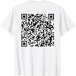 Donald Trump is Your President QR Trump (On Back) T-Shirt