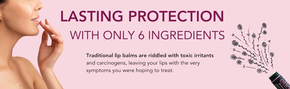 Ellovi Nirvana Lip Butter Balm - Vegan Healing Lip Care for Chapped Lips with Blue Tansy & Lime Oils - 6-Ingredient Hydrating Nourishing Repairing Revitalizing Balm for Sensitive Lips