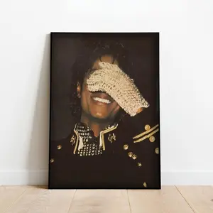 Michael Jackson  king of pop Poster, Photography Prints, Retro Prints, Museum Quality Wall Art, Home Decor,  Poster Frames, Poster Board, Canvases for painting, Canvas Art Wall Decor