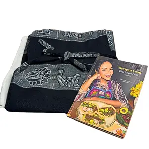 Mi Agenda Mens Apron and Cookbook Bundle Handmade Mexican Apron Plus Recipe Book Gift for Him Save $5