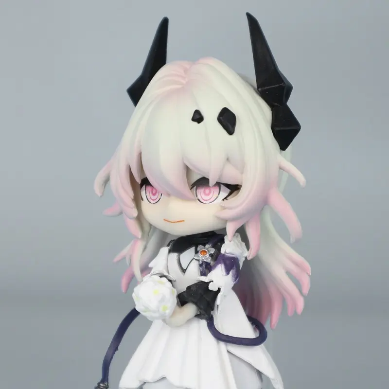 Arknights Theresa "The Demon King" Nendoroid Action Figure - Unisex 12+ Optional Parts Collectible, Toys & Hobbies Classic Novelty Item, Perfect Gift for Arknights Anime & Manga Game Fans, 12 Years Above
