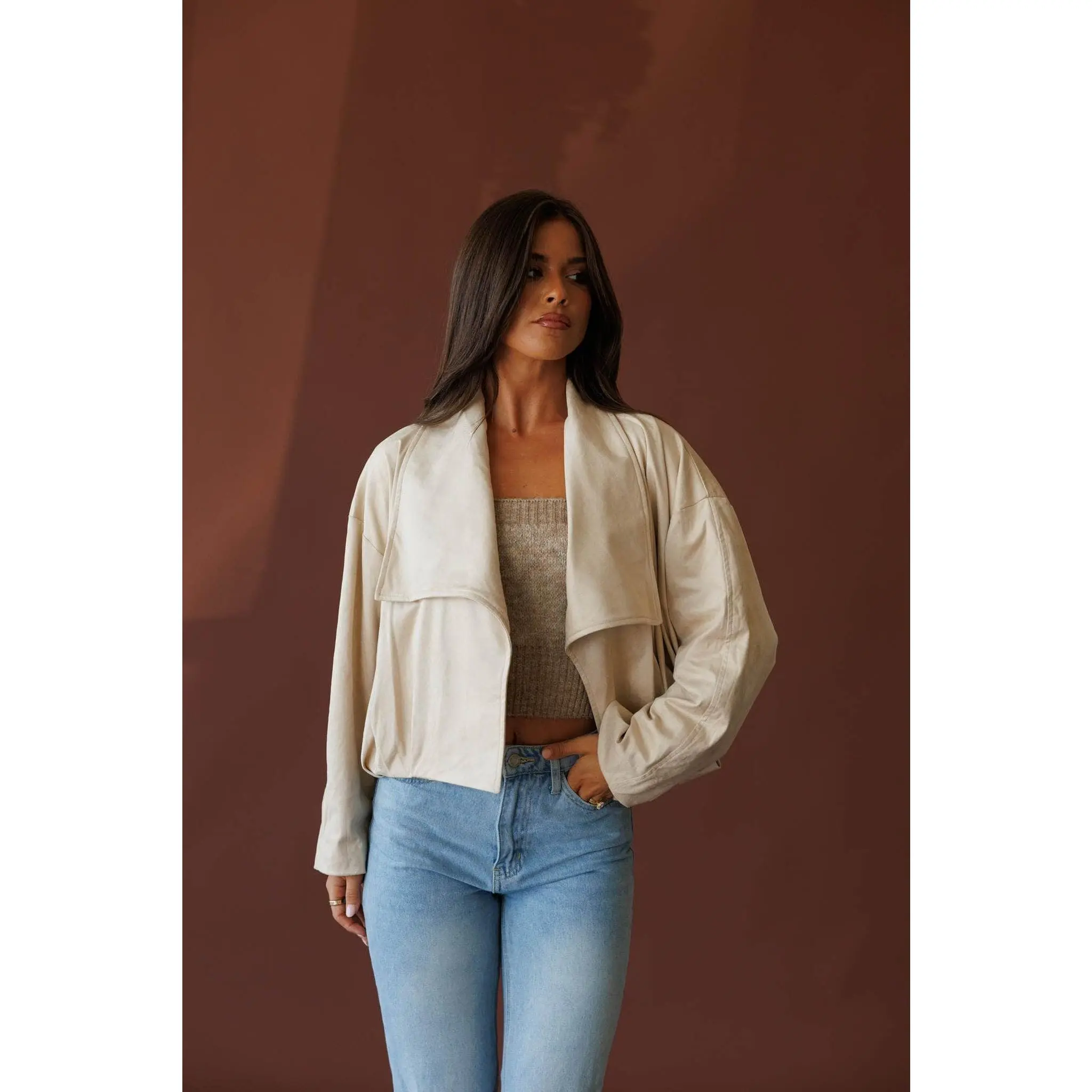 Easy Elegance Suede Jacket