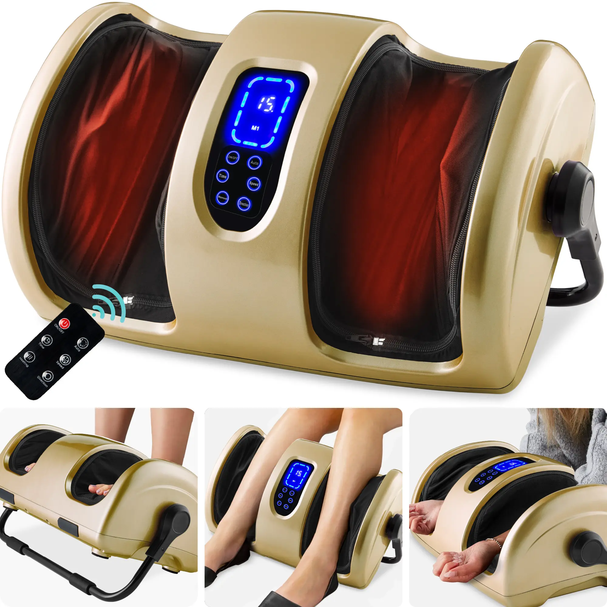 Best Choice Products Foot Massager Machine, Therapeutic Reflexology Massager w/ High-Intensity Rollers Best Choice Products Foot Massager Machine, Therapeutic Reflexology Massager w/ High-Intensity Rollers