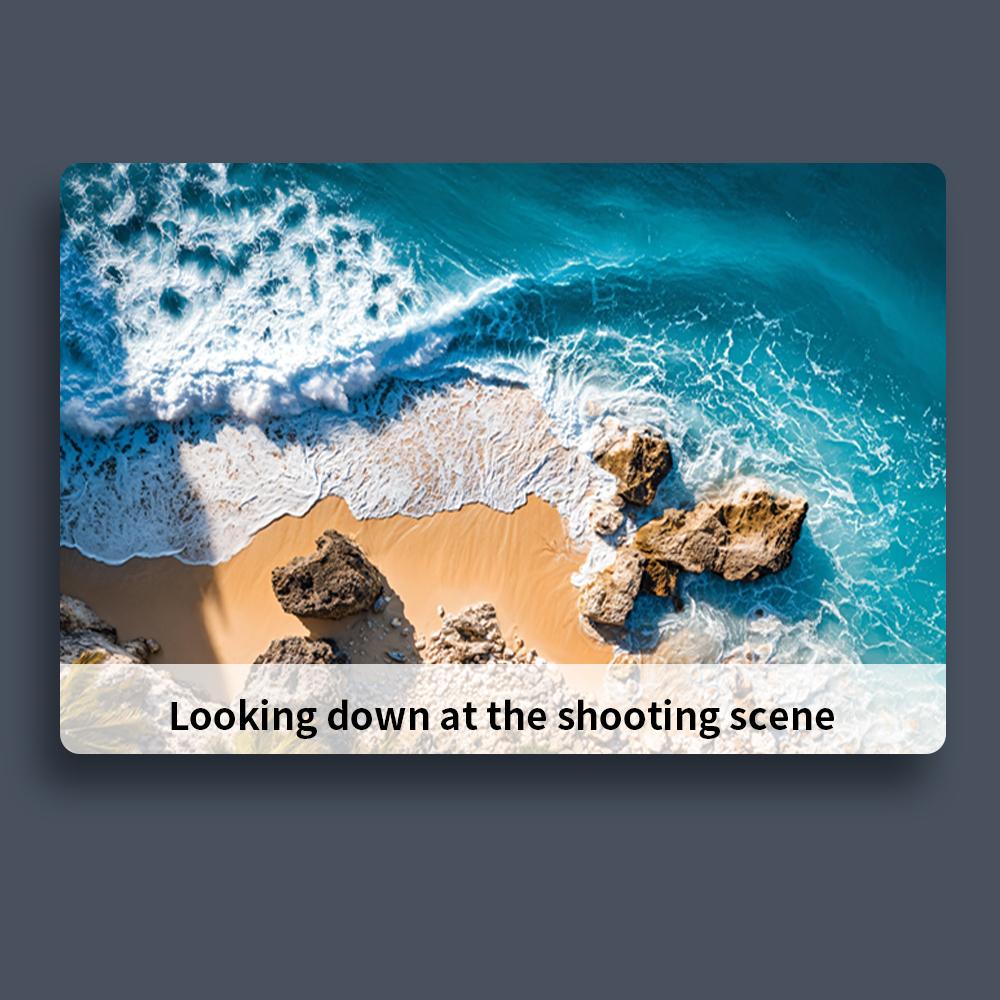 8K  Dual Camera Drone for Beginners, 2000m (6562ft) Long Range, Large Remote Screen & Body LCD Display, Brushless Motor Quadcopter with Optical Flow Stability, 2 Batteries