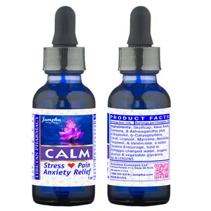 Jampha Calm SETI Herbal Infusion for Stress, Anxiety, Depression and Emotional Support - Botanical Adaptogenic Supplement