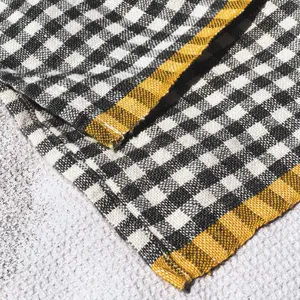 Caravan Two-Tone Gingham Towels, Set of 2