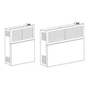 Ashley Hearth DVAG11-DF 11K BTU Dual Fuel Direct Vent Wall Heater