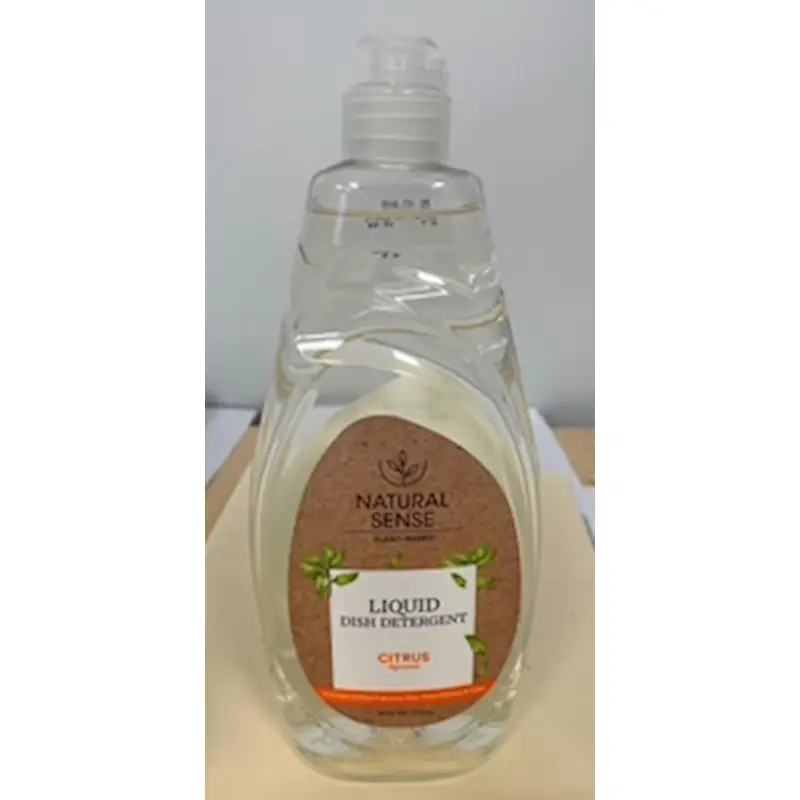 NATURE'S SENSE DISH SOAP CITRUS 25OZ 12PK