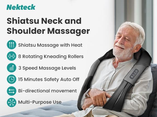 Nekteck Neck Massager & Foot and Calf Massager, Holiday Gift Massager Comfort Nekteck Neck Massager & Foot and Calf Massager, Holiday Gift Massager Comfort