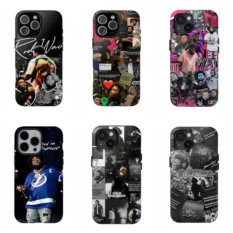 Rod Wave Phone Case, Fan Merch Gift for Men & Women, Tough Shockproof Protective Cover, Compatible with iPhone 11-17 Pro Max/Plus and Samsung Galaxy S23-25