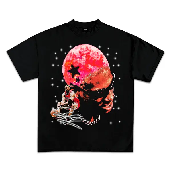 Youth and Adult RODMAN STAR G Cotton Tee Shirt, Streetwear, Unisex Apparel Inspired Graphic Tee Crewneck, y2k, streetwear, basketball, graphic tee, oversized, tshirt, kids, fan, gifts, Christmas