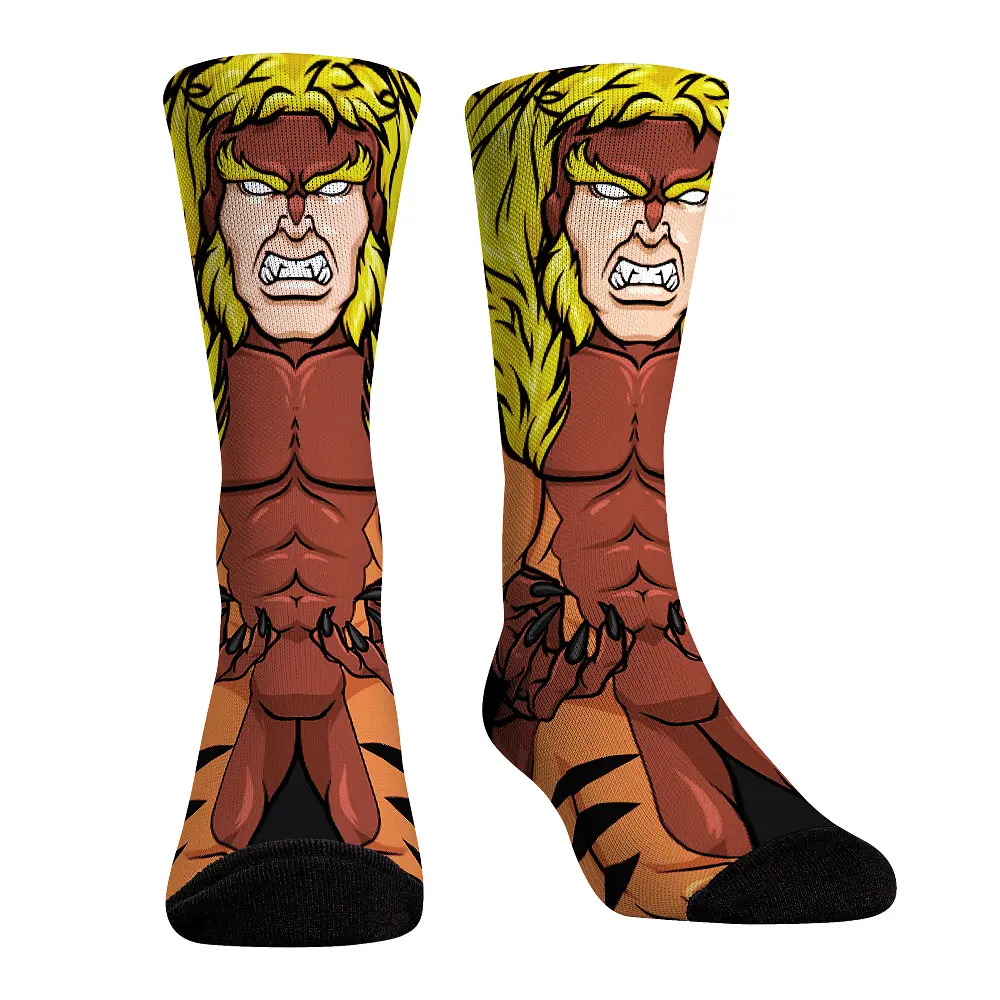 Rock Em Elite X-Men HyperOptic Character Crew Socks - Sabretooth