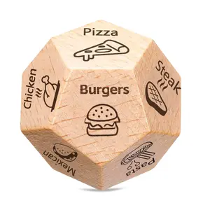 Date Night Food Dice, Food Dice for Decision Fatigue, Anniversary Birthday Valentine's Day Proposal Day Gifts for Men Women