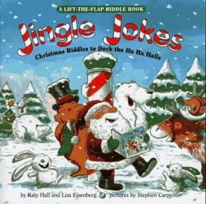 USED-Jingle Jokes: Christmas Riddles to Deck the Ha Ha Hall (Lift-The-Flap Riddle Book.) by Katy Hall (Paperback)