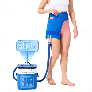 Cold Therapy Machine for Hip,  Ice Machine for Hip After Surgery with Pressure Regulator & Programmable Timer, Ice Wrap Pad Cryotherapy System for Injuries Recovery Surgery Pain Relief