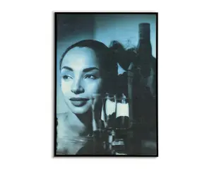 Sade poster, Sade Adu print, Music wall decor, Romantic art