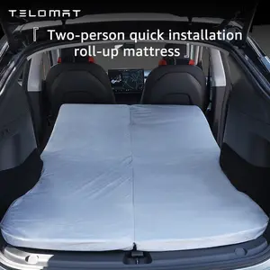 SUV Car Camping Mattress for Tesla Model YX3 Memory Foam Mattress Sheet Provided Portable Space Saver in Car Sleeping Car Travel Bed Sleeping