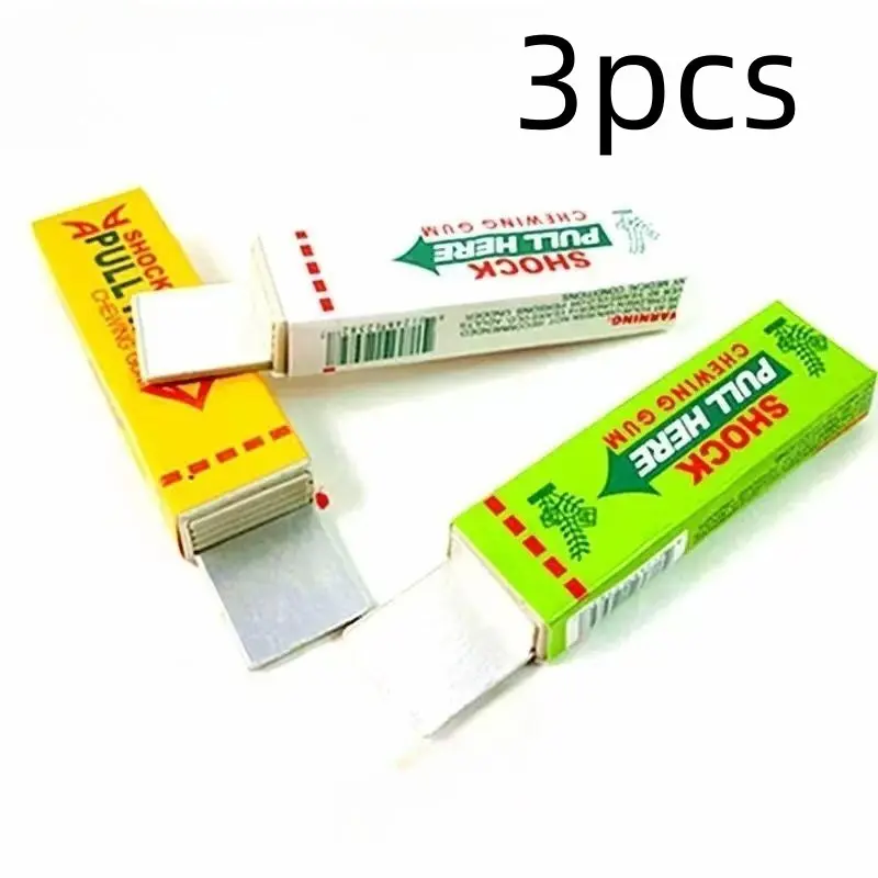 Funny Chewing Gum Set of 3, Prank Box, Perfect Prank for Parties and Gatherings, Safe and Hilarious Prank Gift, Fun and Humorous Party Favors, Surprise, Laughter, Prank Props