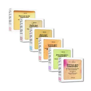 Positive Intent Beauty, Affirmation Yoni Vegan Soap Set, Unique Gifts, Hand, Cleansing Bars 6 Pack, Rose, Violet, Honey, Orange, Green Apple, Peppermint, Graduation Gift Ideas, 5oz each Body Care Body Wash Aroma Coconut Cleanser Organic Moisturizing