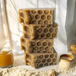 Oatmeal, Milk, and Honey Soap Bar
