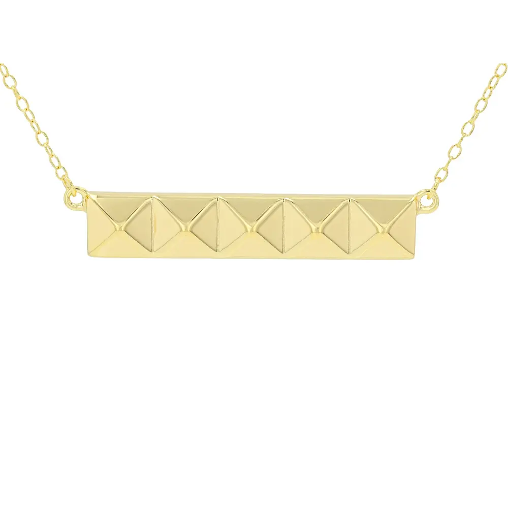 JTV 18k Yellow Gold Over Sterling Silver 18" Necklace