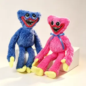 Poppy Playtime Huggy Wuggy 40cm Plush Doll, Soft Stuffed Monster Toy, Ideal Birthday & Holiday Gift for Kids