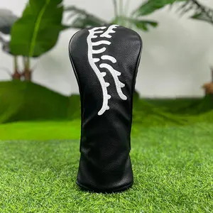 New Minimalist Tiger Stripe Golf Club Cover, Universal Waterproof Protective Cover for Wood Clubs, Stylish and Functional Golf Accessory