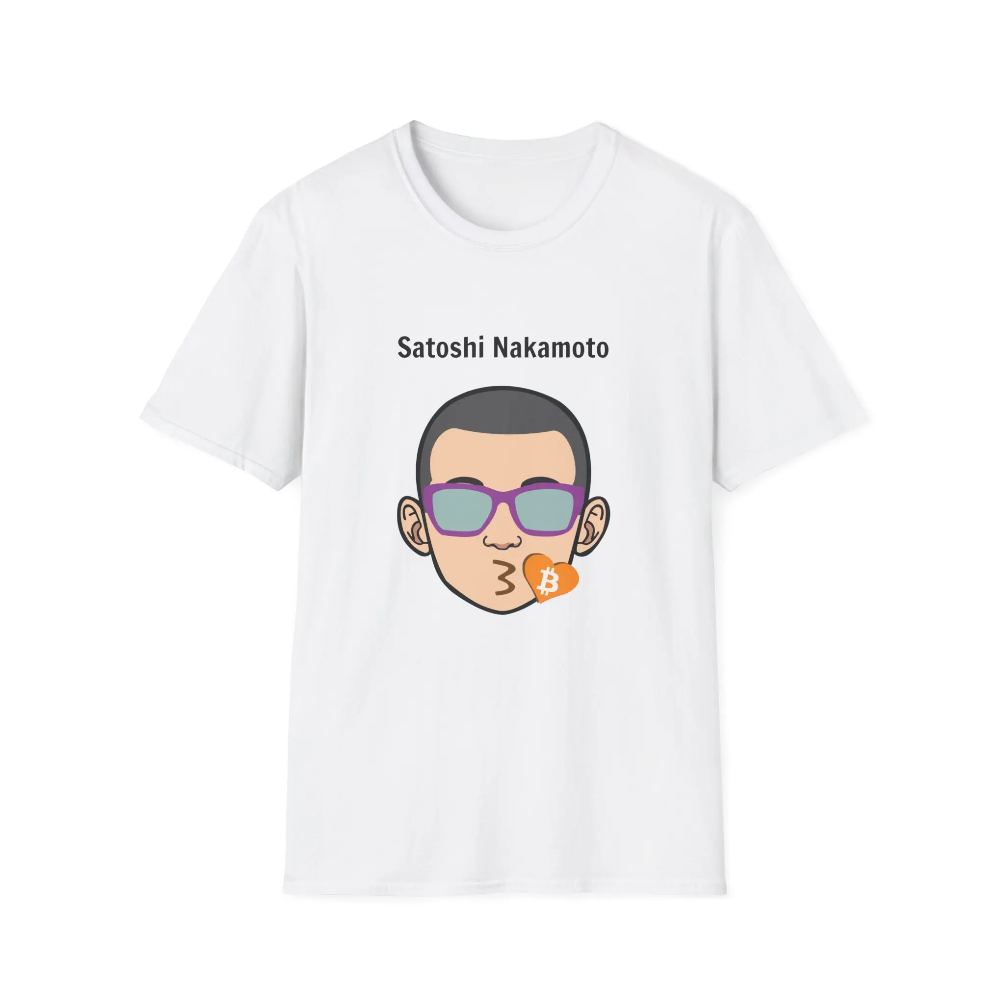 Satoshi Nakamoto Graphic Tee, Unisex Bitcoin Shirt