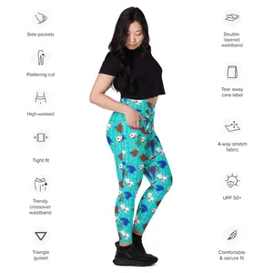 Eleventh Form Crossover leggings with pockets