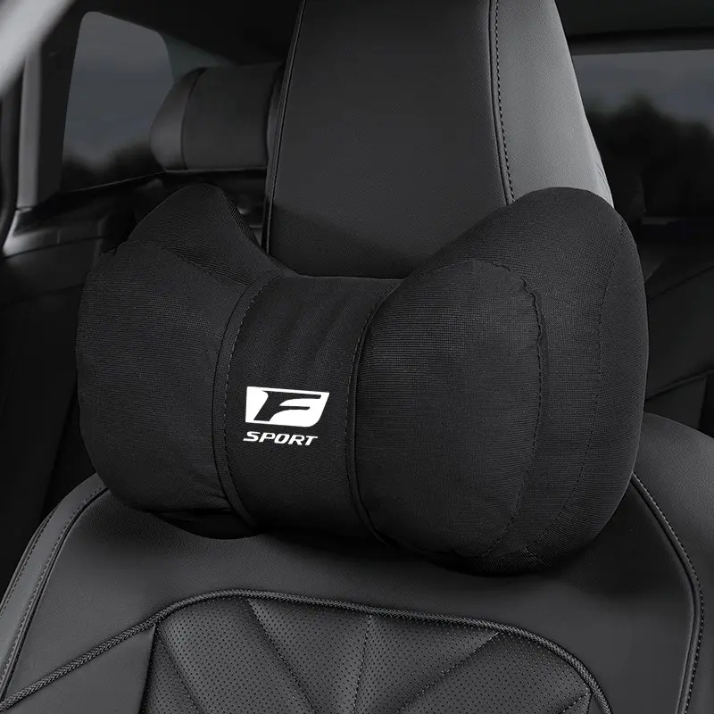 Car Headrest Neck Support Seat Lumbar Cushion Neck Pillow For Lexus GS IS LS500h ES260 ES300h RX350h NX260 UX260 LM LC RZ450e TX RC CT200h GX550 LX600 LX570 NX350 HS250