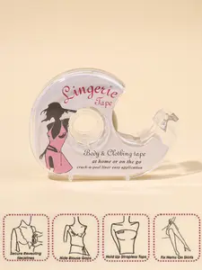 Transparent Self-Adhesive Invisible Bra Tape, Clothing Support, Dress and Shirt Use, Easy Operation, Chest Patch Repair Adhesive, Underwear, Accessories