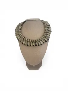 Double Cowrie Shells Necklace
