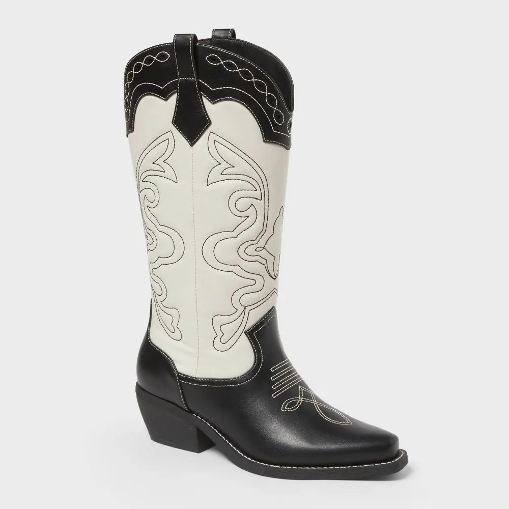 Women’s Rory Boots with Memory Foam Insole - Wild Fable Black 9